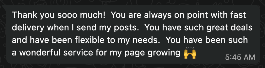 Client review