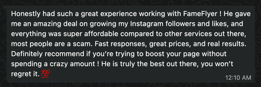 Client review
